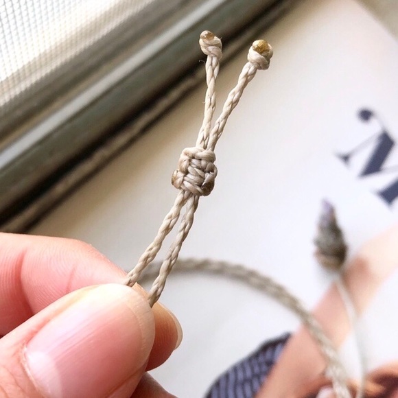 ☽ Natural Dark Amethyst Point Wrapped Necklace - Picture 4 of 5